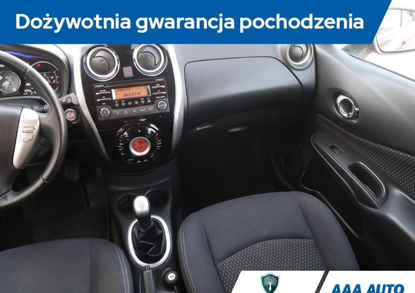 Nissan Note cena 39000 przebieg: 53009, rok produkcji 2016 z Międzyrzec Podlaski małe 277